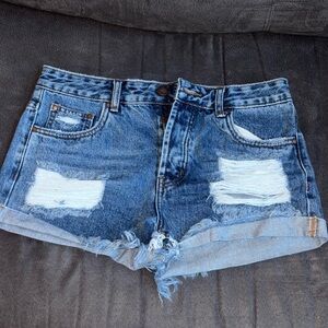 Tobi Denim Cutoff Jean Shorts